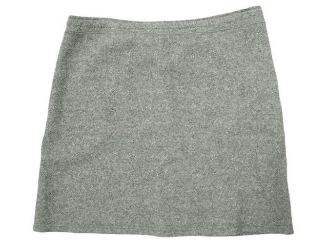 Autre Marque Falda NEWYORKER orslow Falda de mezcla de lana Gris - vista 2
