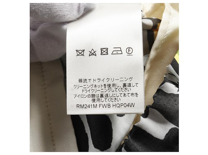 Shorts de seda e nylon LV Fun da Louis Vuitton Preto Branco Multicor - vista 6