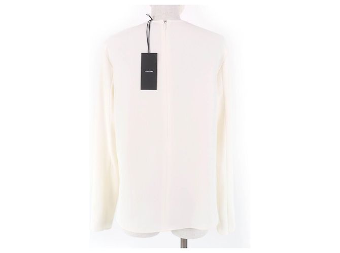 Autre Marque YOKO CHAN YCB-124-414 Polyesterbluse Beige Roh - Ansicht 3