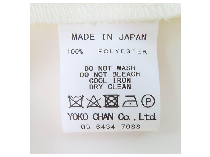 Autre Marque YOKO CHAN YCB-124-414 Polyesterbluse Beige Roh - Ansicht 6