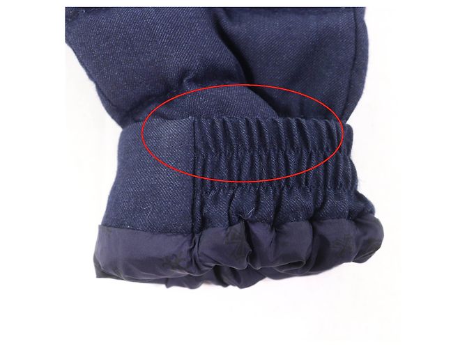 Autre Marque Abrigo de plumas TATRAS CIMA de piel de mapache Azul Azul marino - vista 15