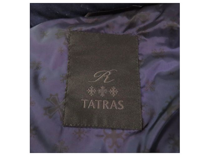 Autre Marque Abrigo de plumas TATRAS CIMA de piel de mapache Azul Azul marino - vista 9