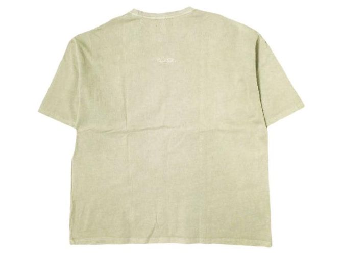 Autre Marque Camiseta de algodão com corante reativo Danke Schon WEB&DEPOT Limited Bege - vista 2