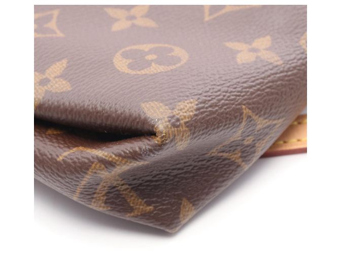 Clutch Pallas Monogram Louis Vuitton borsa 2 in 1 Marrone Rosso - vista 7