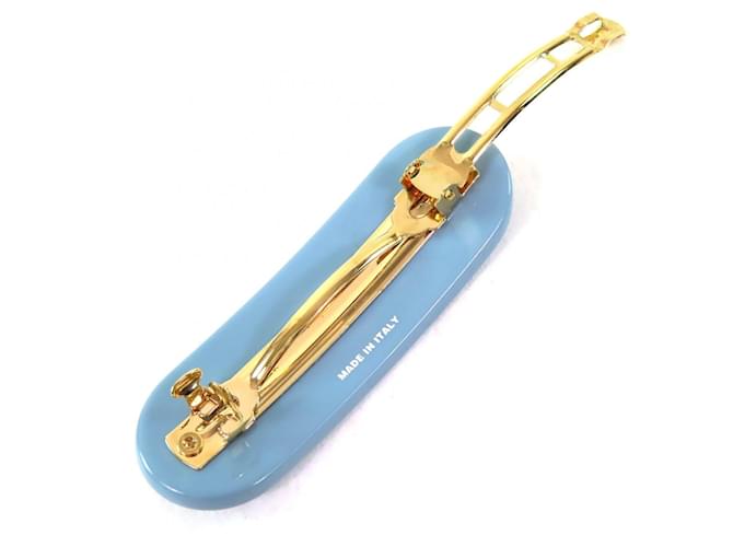Fermaglio per capelli Prada 1IF108 Blu - vista 4