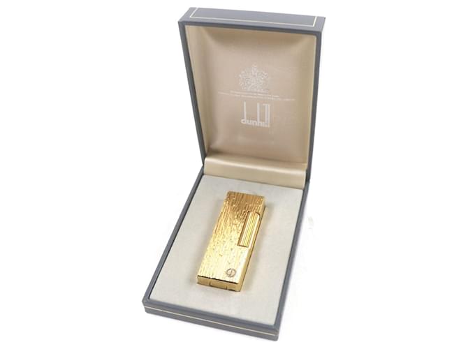 Alfred Dunhill Dunhill All-over Pattern Logo Lighter Golden - view 2