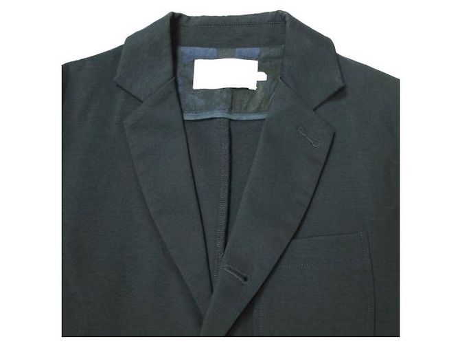 Autre Marque GIACCA CURLY BLEECKER Giacca in Jersey Compression Blu Blu navy - vista 4