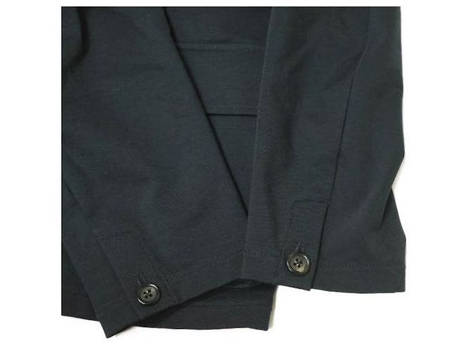 Autre Marque GIACCA CURLY BLEECKER Giacca in Jersey Compression Blu Blu navy - vista 6