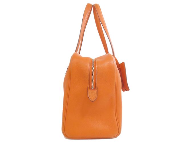 Borsa tote Victoria Elan Hermès Arancione - vista 3