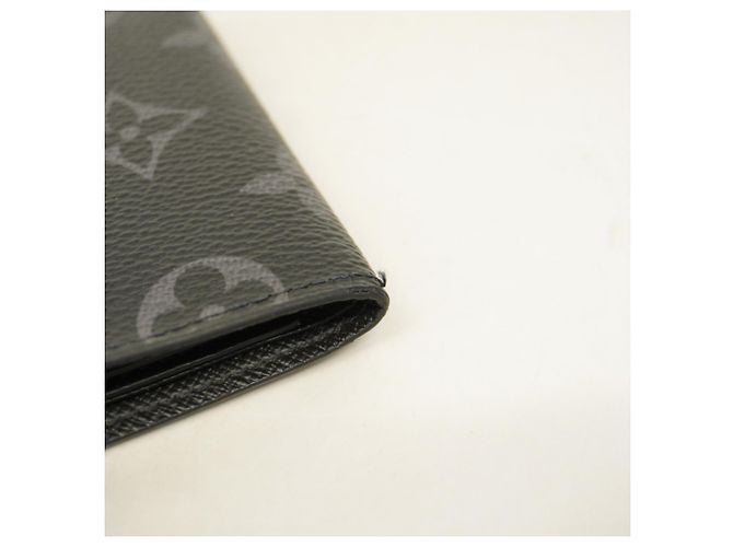 Louis Vuitton Monogram Eclipse Slender Wallet Black - view 6