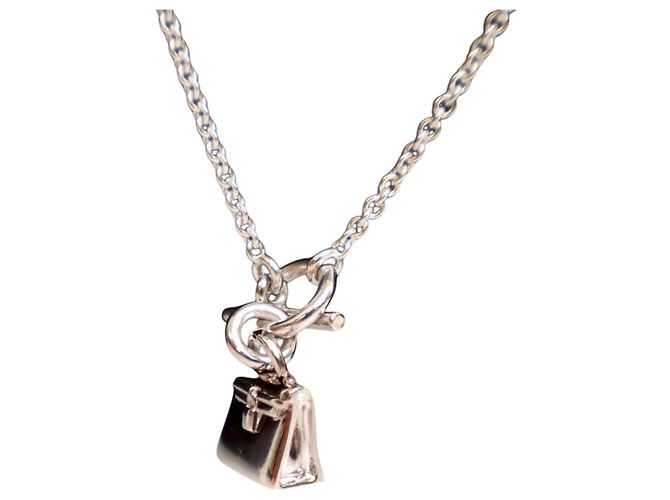 Collana Pendente Amulettes Kelly in Argento Sterling Hermès - vista 2