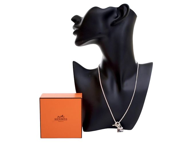 Collana Pendente Amulettes Kelly in Argento Sterling Hermès - vista 7