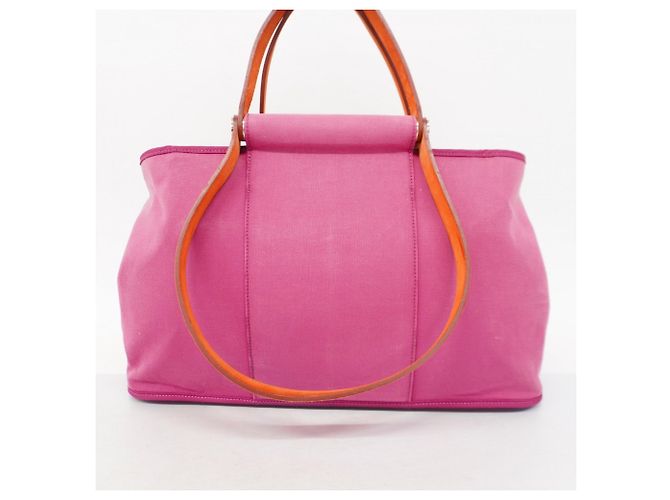 Cabag Borsa Tote Elan PM di Hermès Rosa - vista 14