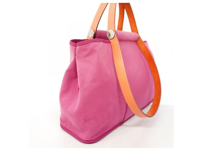 Cabag Borsa Tote Elan PM di Hermès Rosa - vista 2