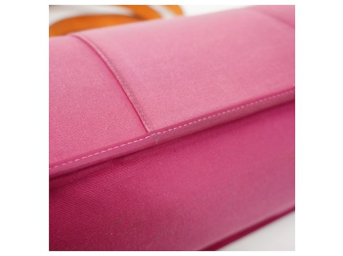 Cabag Borsa Tote Elan PM di Hermès Rosa - vista 6