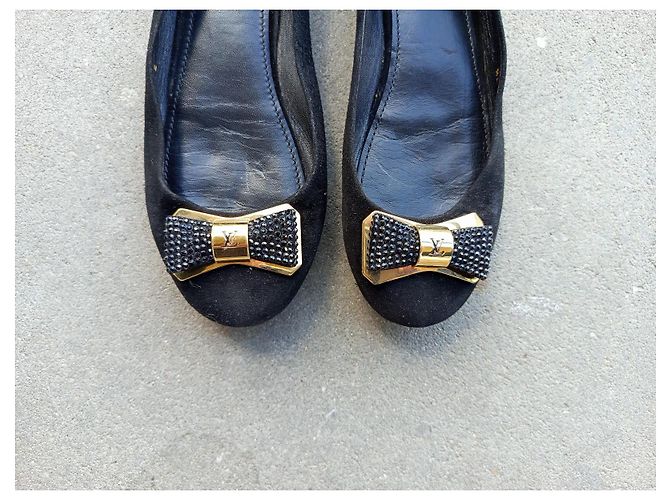 Louis Vuitton Ballettschuhe Schwarz - Ansicht 2