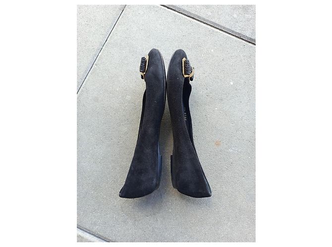 Louis Vuitton Ballettschuhe Schwarz - Ansicht 3