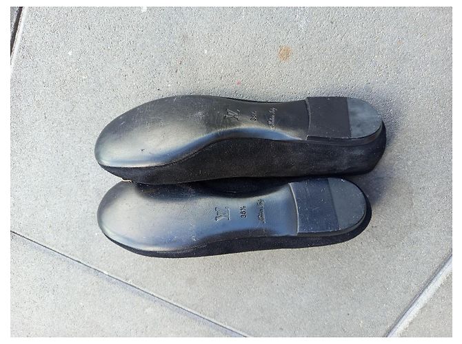 Louis Vuitton Ballettschuhe Schwarz - Ansicht 7