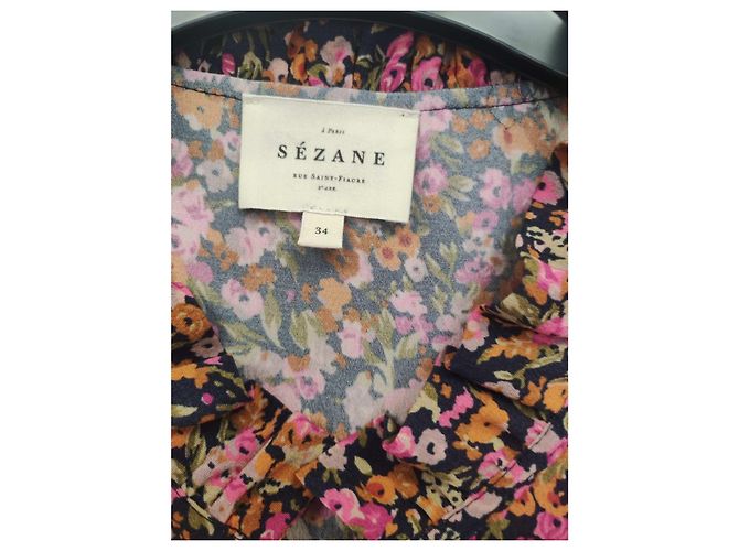 Vestido SéZane de viscosa Multicolor - vista 5