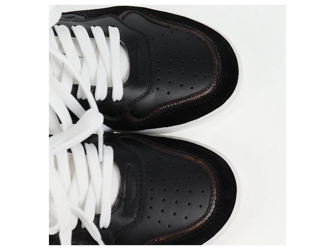 Louis Vuitton Sneakers LV Stadium Monogram Nero 1ACUJ7 LV Auth BA4249M - vista 14