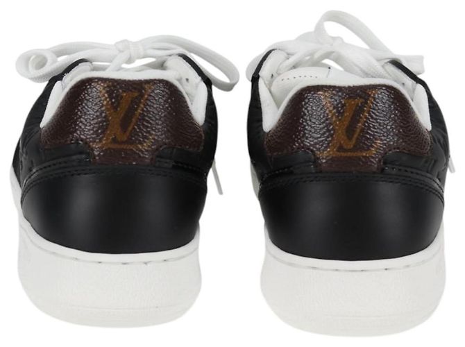 Louis Vuitton Sneakers LV Stadium Monogram Nero 1ACUJ7 LV Auth BA4249M - vista 2