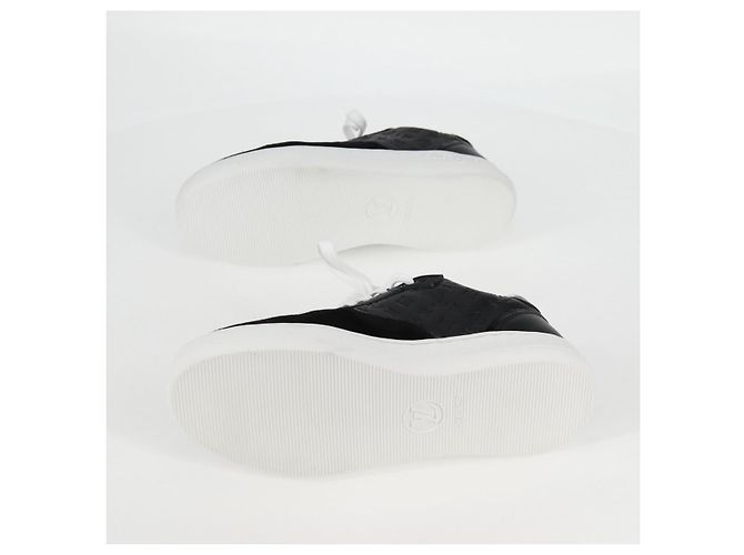 Louis Vuitton Sneakers LV Stadium Monogram Nero 1ACUJ7 LV Auth BA4249M - vista 5