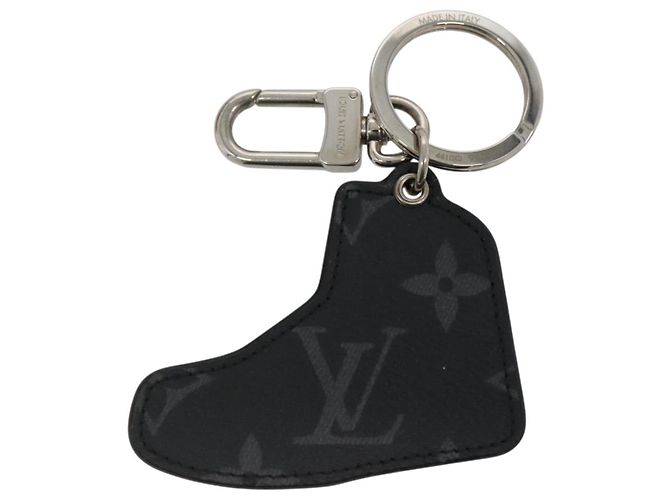 LOUIS VUITTON Monogram Eclipse Portachiavi LV Trainer Charm M68866 Auth 132811M Monogramma - vista 3