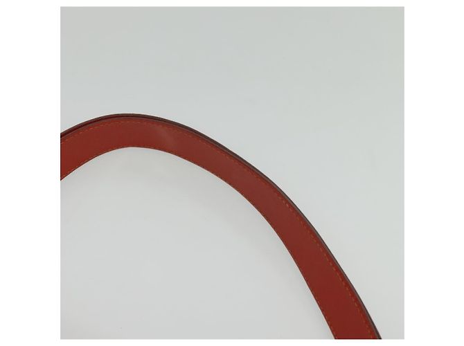 Céline CELINE Schultertasche aus Canvas Orange Silber Authentisch sw1304 - Ansicht 21