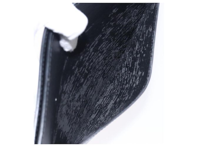 LOUIS VUITTON Epi Pochette Uomo Borsa Clutch Nera M52522 LV Auth ki5816 Nero - vista 11