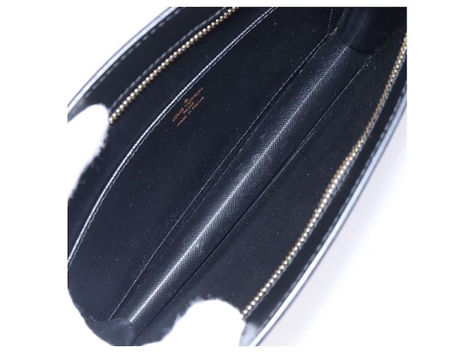 LOUIS VUITTON Epi Pochette Uomo Borsa Clutch Nera M52522 LV Auth ki5816 Nero - vista 9