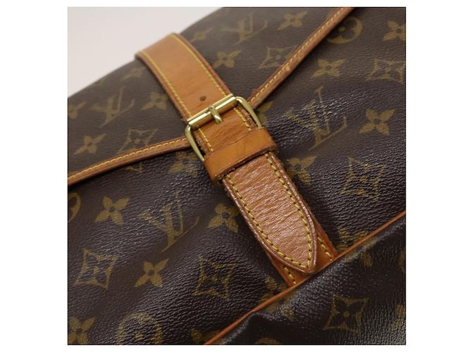 LOUIS VUITTON Borsa a Spalla Monogram Saumur 35 M42254 LV Auth ep9649 Monogramma - vista 19