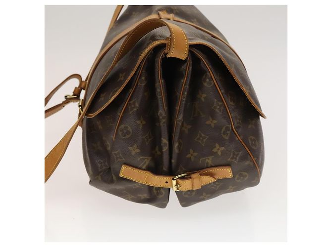 LOUIS VUITTON Borsa a Spalla Monogram Saumur 35 M42254 LV Auth ep9649 Monogramma - vista 3