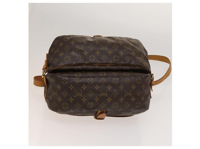 LOUIS VUITTON Borsa a Spalla Monogram Saumur 35 M42254 LV Auth ep9649 Monogramma - vista 5