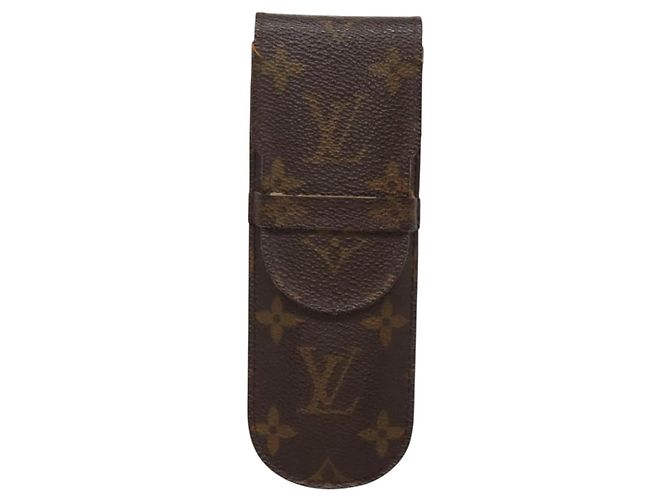 LOUIS VUITTON Monogram Etui Stilo Stiftetui M62990 LV Auth 132603 Monogramm - Ansicht 2