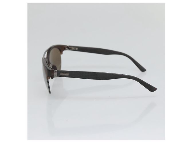 Gafas de sol GUCCI Plástico Marrón Oscuro Auth BA4175 - vista 5