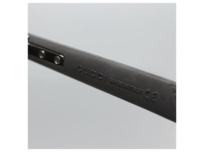 Gafas de sol GUCCI Plástico Marrón Oscuro Auth BA4175 - vista 9
