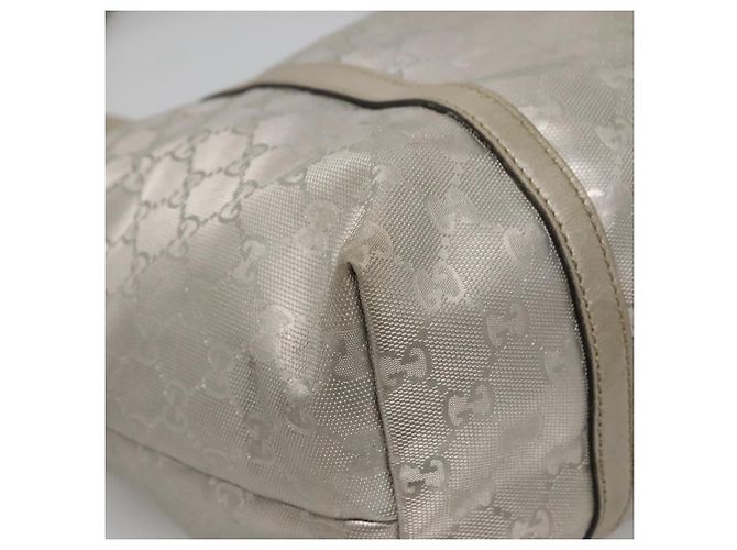 GUCCI GG Implementierung Tote Bag Silber 197953 Auth 134533 - Ansicht 11