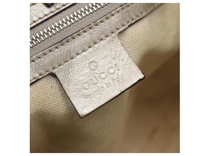 GUCCI GG Implementierung Tote Bag Silber 197953 Auth 134533 - Ansicht 14
