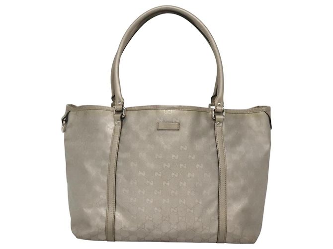 GUCCI GG Implementierung Tote Bag Silber 197953 Auth 134533 - Ansicht 2