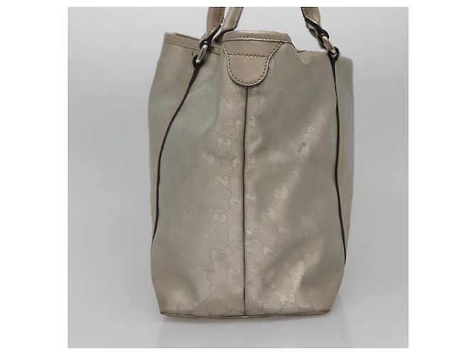 GUCCI GG Implementierung Tote Bag Silber 197953 Auth 134533 - Ansicht 5