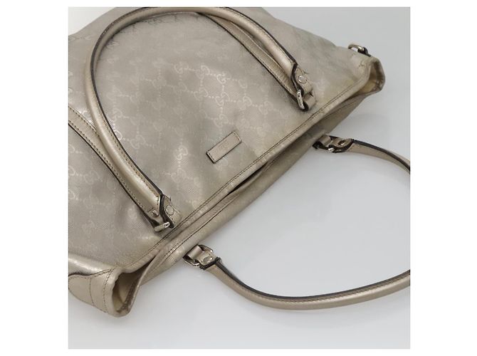 GUCCI GG Implementierung Tote Bag Silber 197953 Auth 134533 - Ansicht 6