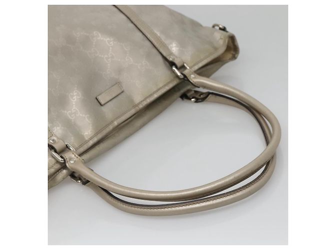 GUCCI GG Implementierung Tote Bag Silber 197953 Auth 134533 - Ansicht 7