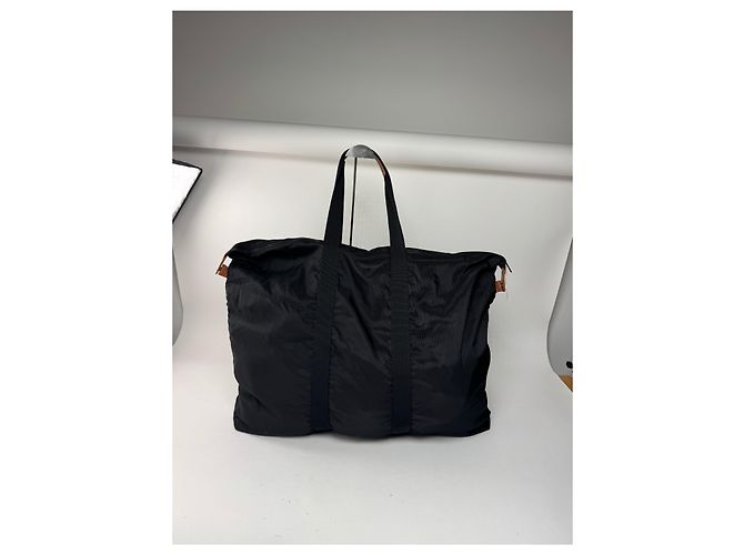 Borsa da viaggio vintage Courreges nera Nero - vista 7