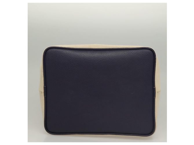 Borsa Tote Burberry in tela e pelle beige viola Auth bs28324 Porpora - vista 9
