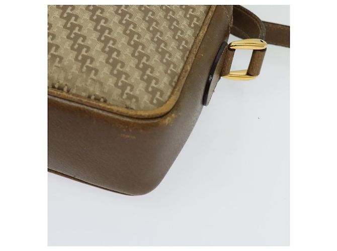 GUCCI Shoulder Bag Canvas Beige Gold 007 115 0162 Auth BA4154 Golden - view 11