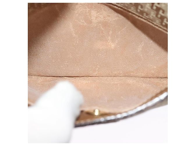 GUCCI Shoulder Bag Canvas Beige Gold 007 115 0162 Auth BA4154 Golden - view 19
