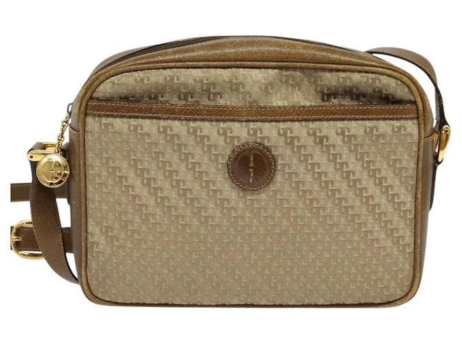 GUCCI Shoulder Bag Canvas Beige Gold 007 115 0162 Auth BA4154 Golden - view 2