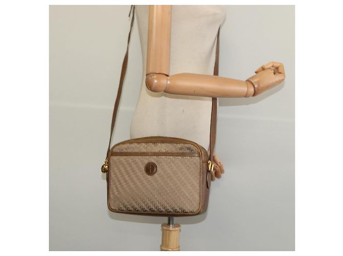 GUCCI Shoulder Bag Canvas Beige Gold 007 115 0162 Auth BA4154 Golden - view 21
