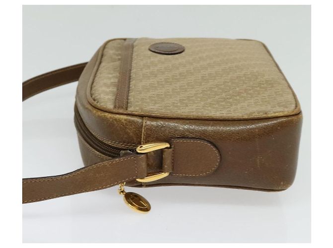 GUCCI Shoulder Bag Canvas Beige Gold 007 115 0162 Auth BA4154 Golden - view 4