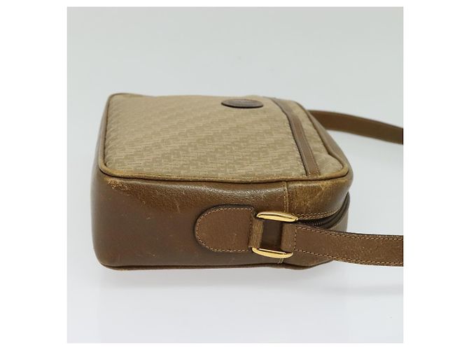GUCCI Shoulder Bag Canvas Beige Gold 007 115 0162 Auth BA4154 Golden - view 5